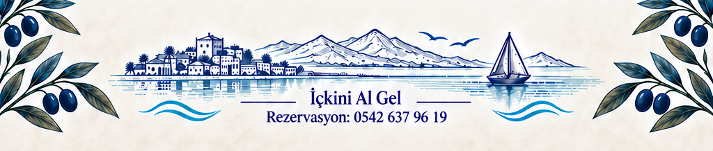 İskandil Balık Datça Merkez - İçkini Al Gel - Rezervasyon: 0542 637 96 19